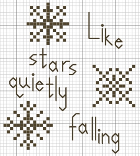 Снежинки – схемы для вышивки крестиком Snowflakepattern2